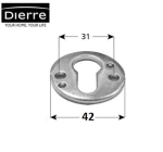 DIERRE dystans, podkładka Ø42/4mm bez gwintu
