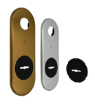 SECUREMME szyld długi płaski klucz piórowy Ø46/170