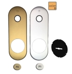 SECUREMME szyld długi płaski klucz piórowy Ø46/187 P