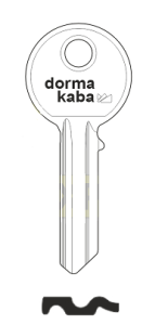 DORMAKABA KLUCZ SUROWY