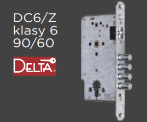 DELTA  Zamek główny DC6/Z  92/60